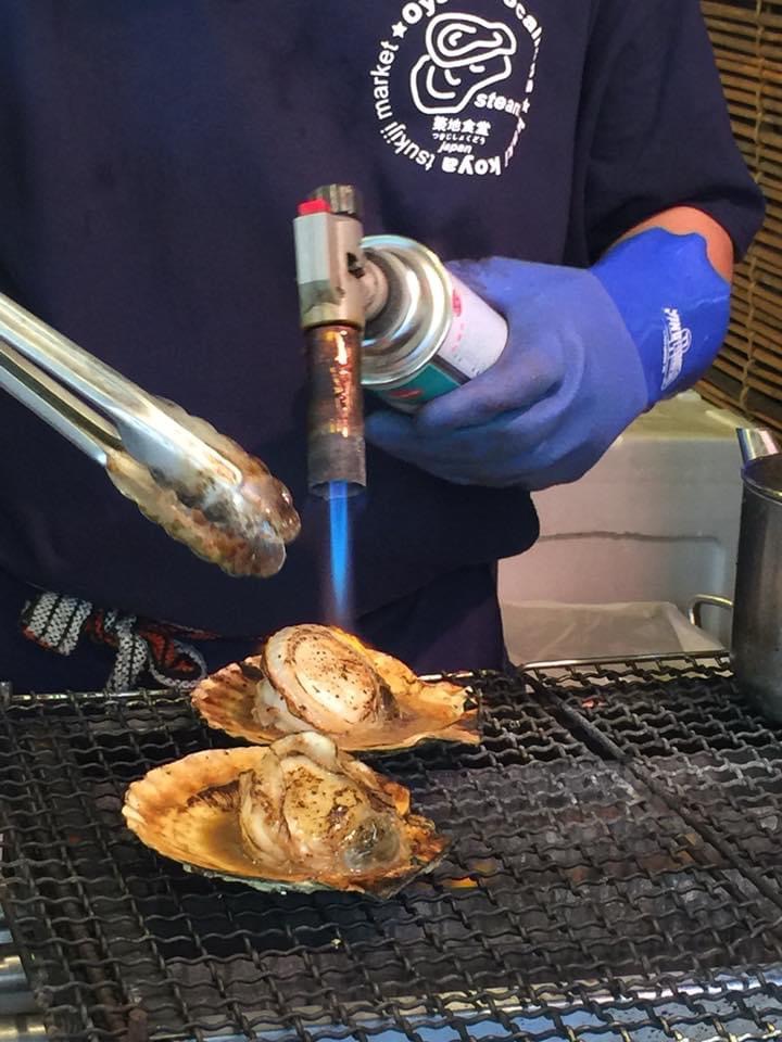 deliciously torched seafood