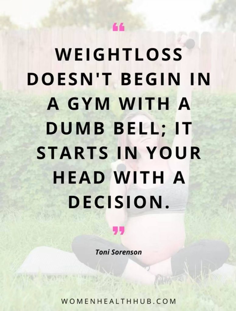 Weight loss begins in the mind