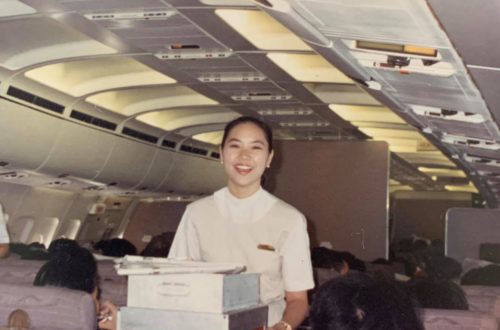 Flight Attendant at 22